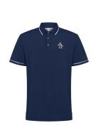 Ss Heritage Piped Polo Sport Polos Short-sleeved Navy Original Penguin...