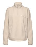 Yoke Halfzip Sport Sweat-shirts & Hoodies Fleeces & Midlayers Beige Te...