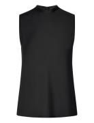 Recycled Cdc Tank Top Tops Blouses Sleeveless Black Calvin Klein