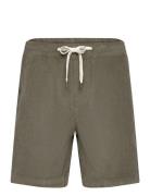 Corduroy Shorts Bottoms Shorts Casual Green Lindbergh