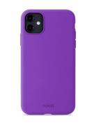 Silic Case Iph 11/Xr Mobiltilbehør-covers Ph Cases Purple Holdit