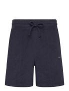 Towelling Shorts Bottoms Shorts Sweat Shorts Navy GANT