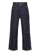 Archer Bottoms Jeans Wide Jeans Navy Molo