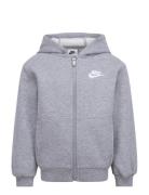 Po-Pull-Over Hoody Tops Sweat-shirts & Hoodies Hoodies Grey Nike