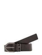 Ck Loop Rnd Buckle Belt 2.5Cm Belte Black Calvin Klein