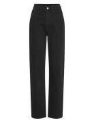 Vikelly Jaf Hw Straight Jeans-Noos Bottoms Jeans Straight-regular Blac...