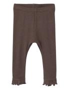 Nbfgago Dia Slim Legging Lil Bottoms Leggings Brown Lil'Atelier