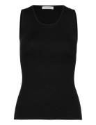 Hannele L Tops T-shirts & Tops Sleeveless Black Andiata