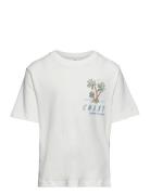 Nkmhejman Ss Nreg Top Tops T-shirts Short-sleeved White Name It