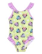 Swimwear Badedrakt Badetøy Multi/patterned Minnie Mouse