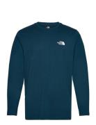 M L/S Simple Dome Tee Sport T-shirts Long-sleeved Blue The North Face