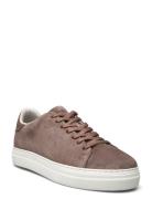 Slhdavid Chunky Suede Sneaker Noos Lave Sneakers Brown Selected Homme