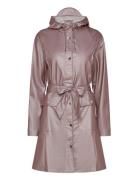 Curve Long Jacket W3 Outerwear Rainwear Rain Coats Pink Rains