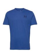 Ua M Sportstyle Lc Ss Sport T-shirts Short-sleeved Blue Under Armour