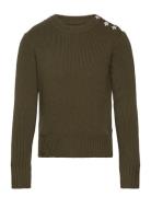 Pullover Tops Knitwear Pullovers Green Zadig & Voltaire Kids