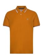 Tipped Polo Org Piq Tops Polos Short-sleeved Orange Original Penguin