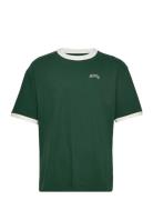 Hco. Guys Graphics Tops T-shirts Short-sleeved Green Hollister