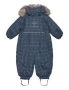 Hmlmoon Tex Snowsuit Outerwear Coveralls Snow-ski Coveralls & Sets Blu...