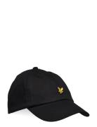 Baseball Cap Accessories Headwear Caps Black Lyle & Scott