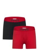 Set Of 2 Boxer Shorts Night & Underwear Underwear Underpants Red Hugo ...