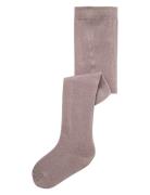 Nmfwak Wo/Bl Pantyhose Solid Tights Purple Name It