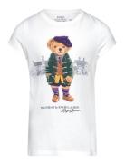 Polo Bear Cotton Jersey Tee Tops T-shirts Short-sleeved White Ralph La...