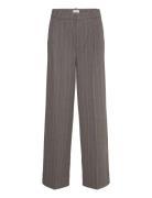 Henley Trousers Bottoms Trousers Wide Leg Brown Twist & Tango