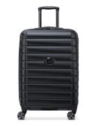 Shadow 5.0 66 Cm Trolley Case Bags Suitcases Black DELSEY PARIS