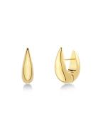 Crest Hoops S Accessories Jewellery Earrings Hoops Gold Edblad