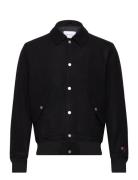 Rhett Varsity Jacket Bomberjakke Jakke Black Les Deux