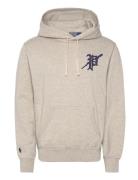 Fleece Graphic Hoodie Tops Sweat-shirts & Hoodies Hoodies Beige Polo R...