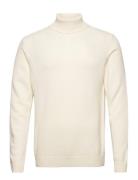 Ragnar Tops Knitwear Turtlenecks White SIR Of Sweden