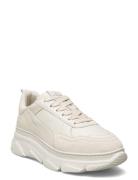 Cph40 Leather Mix Ivory Lave Sneakers White Copenhagen Studios