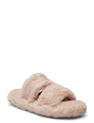 Hilfiger Fur Basics Slipper Slippers Tøfler Pink Tommy Hilfiger