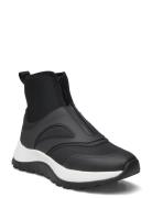 Runner Sock Boot W/Zip Mix M Høye Sneakers Black Calvin Klein