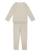 Emilio Homewear Set Pyjamas Sett Cream That's Mine