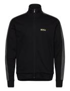 Tracksuit Jacket Tops Sweat-shirts & Hoodies Sweat-shirts Black BOSS