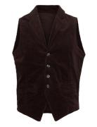 Corduroy Waistcoat Dressvest Brown Lindbergh