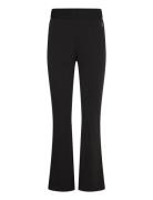 Lea Sl Fla Pul Usp W Pants Bottoms Trousers Flared Black U.S. Polo Ass...