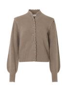 Bellisdea Rws Tops Knitwear Cardigans Brown Dea Kudibal