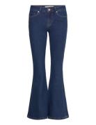 Trw-Jenna Jeans Wash Prato Bottoms Jeans Flares Blue Tomorrow