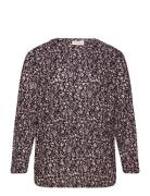 Wa-Jacquelin Tops Blouses Long-sleeved Black Wasabiconcept