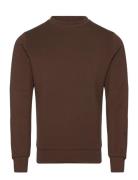 Mmgabel Crew Neck Sweat Tops Sweat-shirts & Hoodies Sweat-shirts Brown...