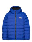 B Reversible Perrito Hooded Jacket Fôret Jakke Blue The North Face