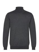 Bhbruton Roll Neck Knit Tops Knitwear Turtlenecks Black Blend