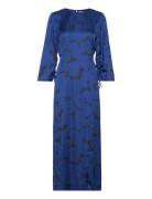 Mehinaiw Dress Maxikjole Festkjole Blue InWear