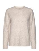 Frelise Pu 2 Tops Knitwear Jumpers Cream Fransa