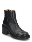 Cajsa Shoes Boots Ankle Boots Ankle Boots With Heel Black Pavement