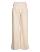 Fqcilla-Pants Bottoms Jeans Wide Cream FREE/QUENT