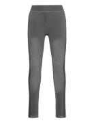 Stretch Denim Trousers For Girl Bottoms Trousers Grey Boboli